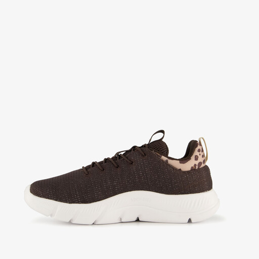 Cloudfoam Flex dames sneakers bruin wit