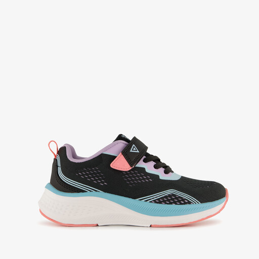 Meisjes sportschoenen zwart roze