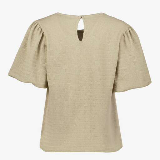 Dames top beige