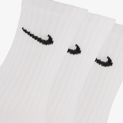 3 paar Cushioned Crew sokken wit