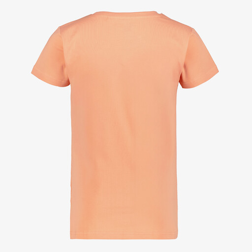 Basic meisjes T-shirt oranje