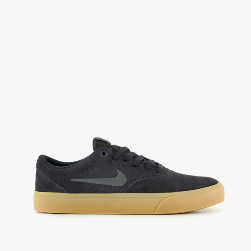 Charge suede heren sneakers zwart