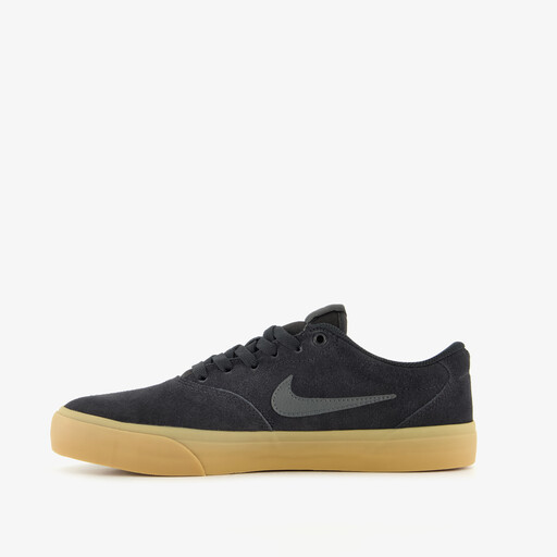 Charge suede heren sneakers zwart