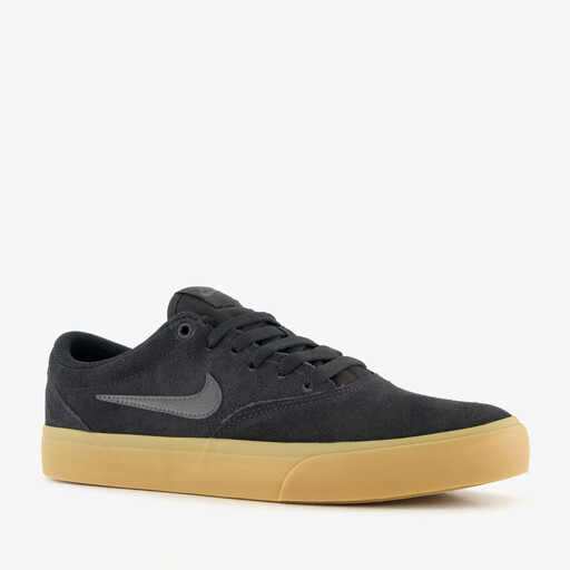 Charge suede heren sneakers zwart