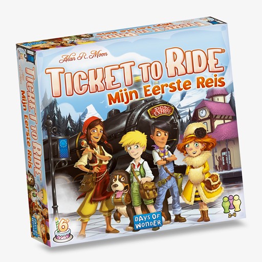 Ticket To Ride Mijn Eerste Reis - Bordspel