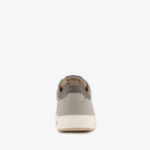 Heren sneakers grijs wit