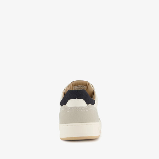 Heren sneakers wit grijs