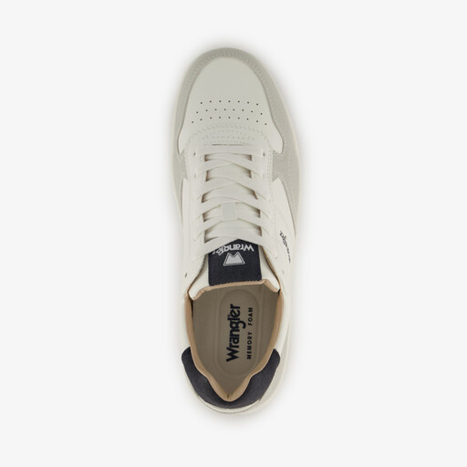 Heren sneakers wit grijs