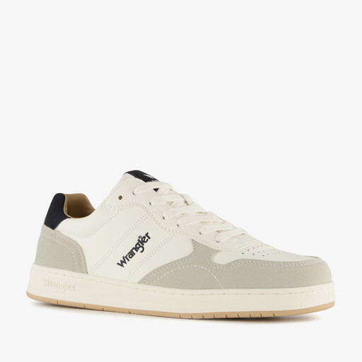 Heren sneakers wit grijs