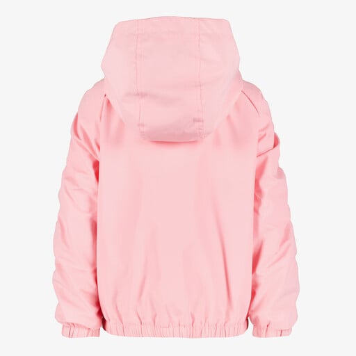 Meisjes zomerjas met capuchon lichtroze