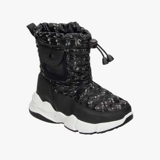 Gevoerde kinder snowboots zwart