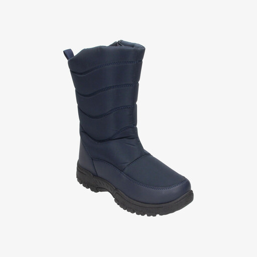 SnowFun gevoerde dames snowboots blauw
