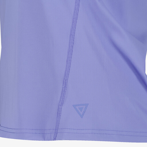 Padelshirt dames blauw