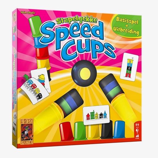 Spel Stapelgekke Speedcups 6 Spelers