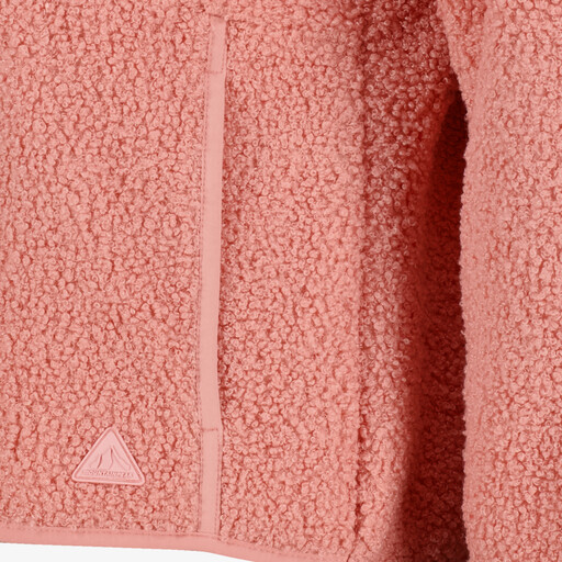 Dames outdoor fleece vest roze