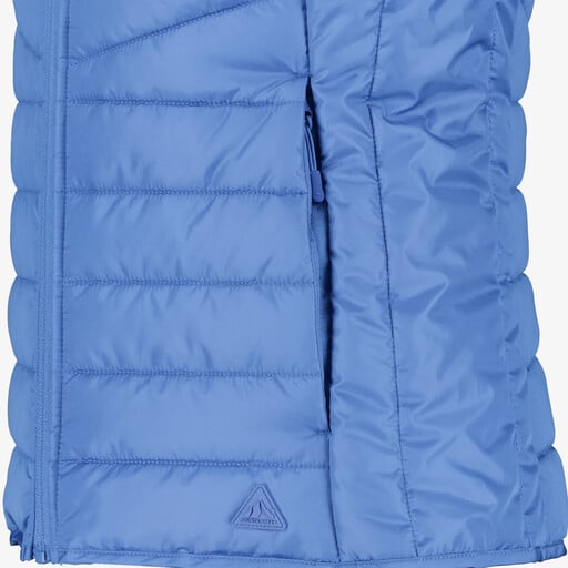 Dames bodywarmer blauw