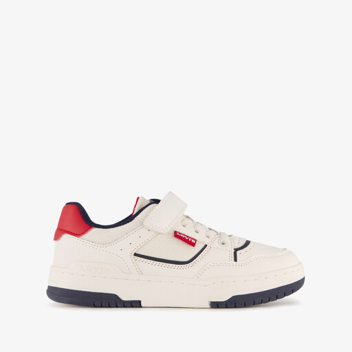 Jongens sneakers wit rood