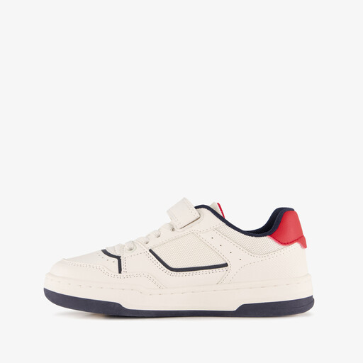 Jongens sneakers wit rood
