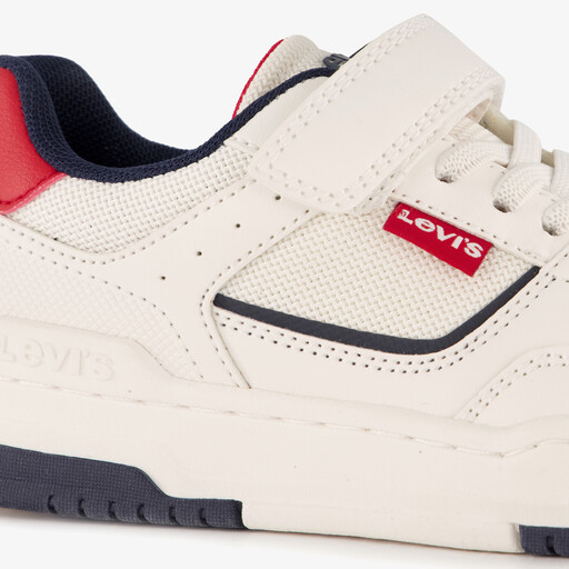 Jongens sneakers wit rood