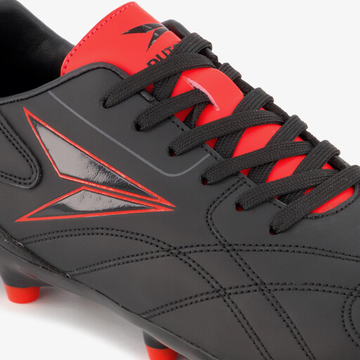 FG kinder voetbalschoenen zwart rood