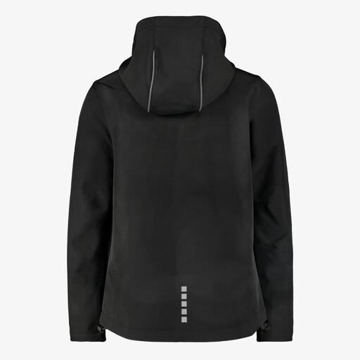 Kinder softshell jas zwart