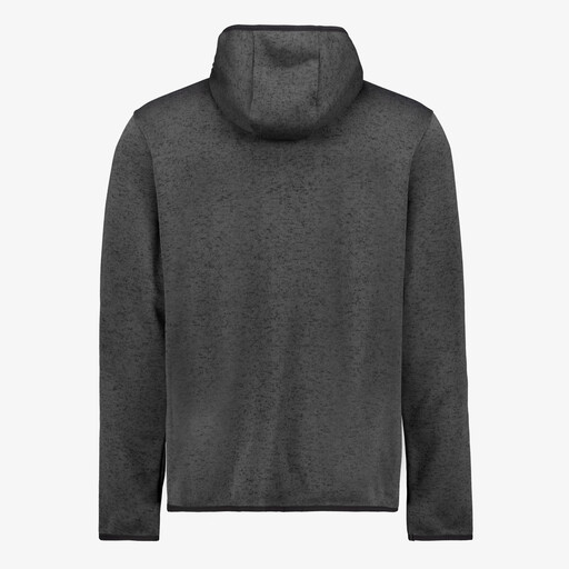 Heren outdoor fleece vest grijs