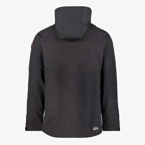 Softshell heren jas zwart