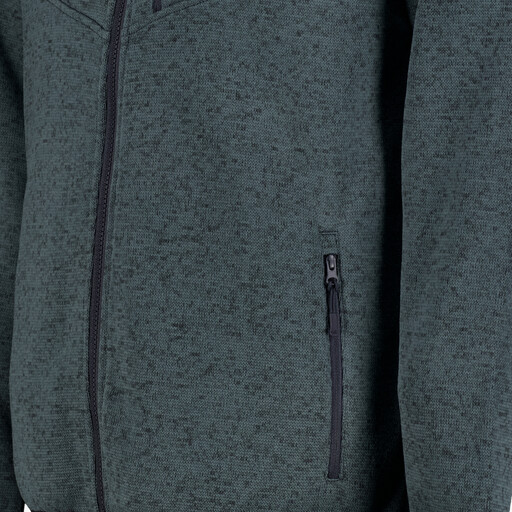 Heren outdoor fleece vest blauw