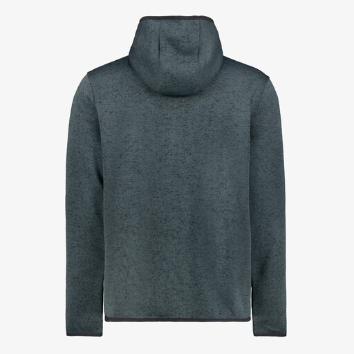 Heren outdoor fleece vest blauw