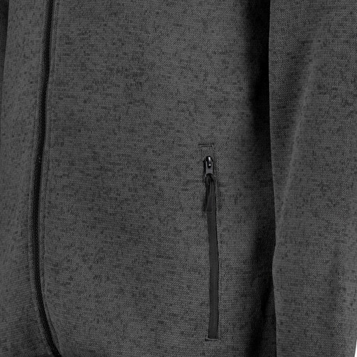 Heren outdoor fleece vest grijs