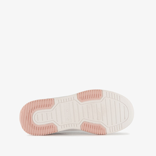 Meisjes sneakers wit pastel