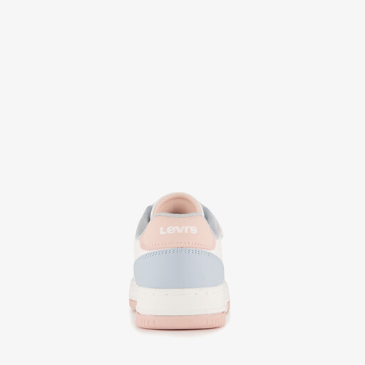 Meisjes sneakers wit pastel