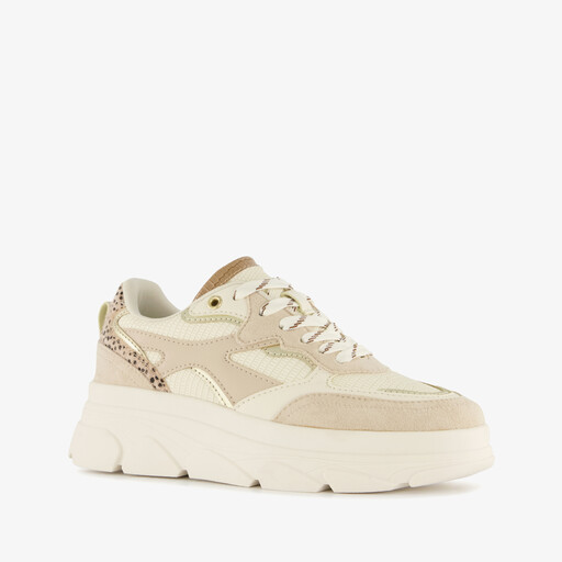 Dames sneakers beige