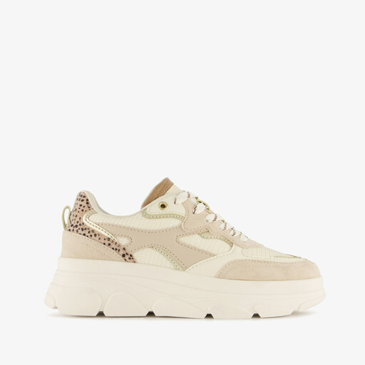 Dames sneakers beige