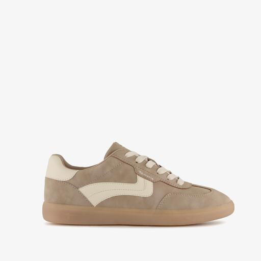 Dames sneakers taupe beige