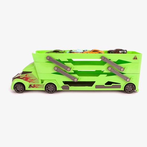 Autotransporter met 4 Auto's