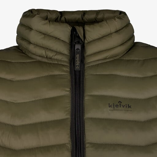 Hybride heren jas groen