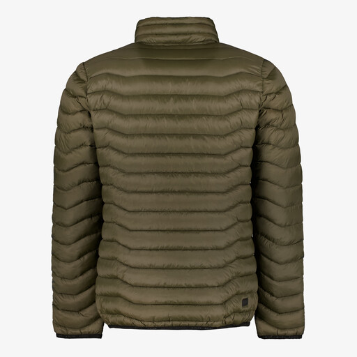 Hybride heren jas groen