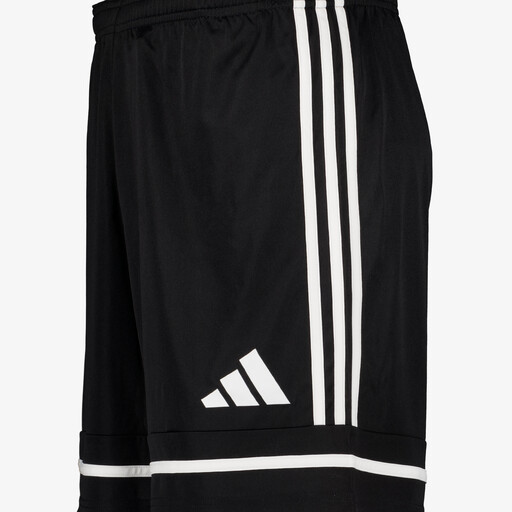 Squa25 heren sportshort zwart wit