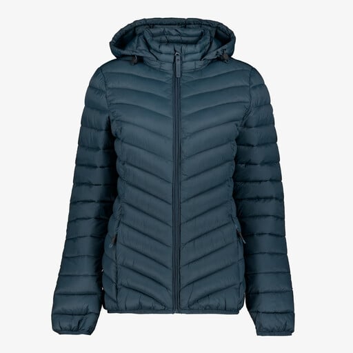 Dames jas donkerblauw