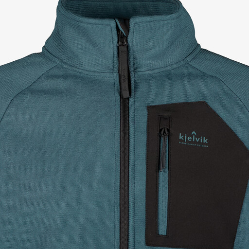 Heren outdoor vest blauw