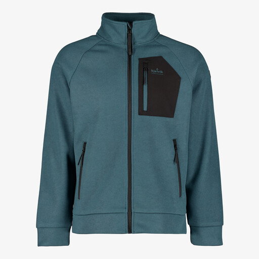 Heren outdoor vest blauw