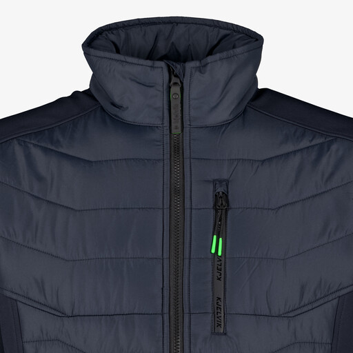 Hybride heren jas donkerblauw