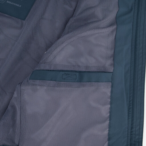 Waterdichte dames jas blauw