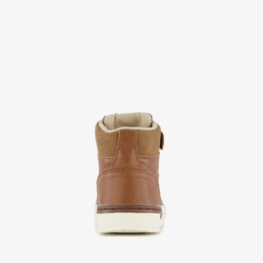 Gevoerde jongens veterboots cognac