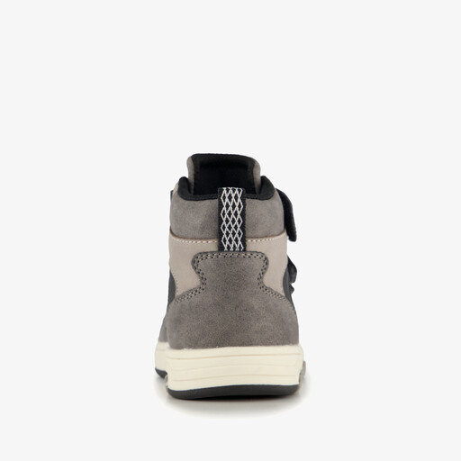 Jongens sneakers grijs zwart