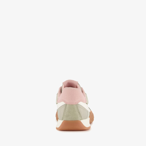 Dames sneakers groen roze
