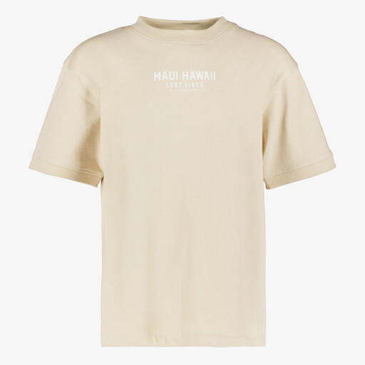 Jongens T-shirt beige