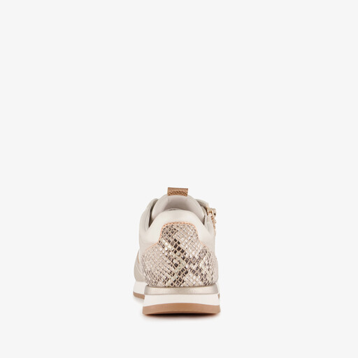 Sneakers dames wit beige