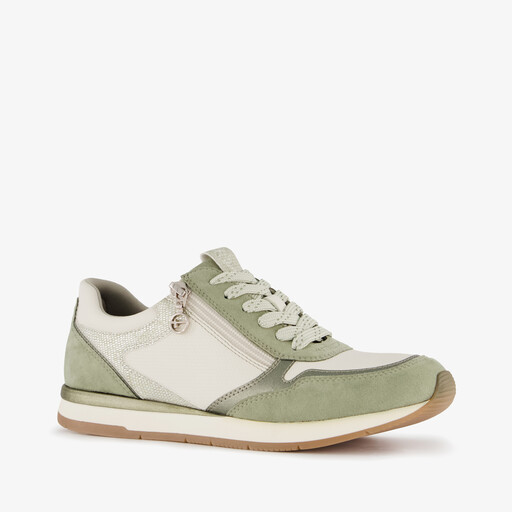 Sneakers dames groen wit
